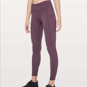 Lululemon speed up tight in arctic plum